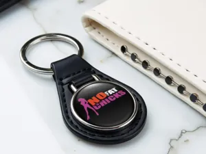 Leather Key Case Classic Make Racing Style